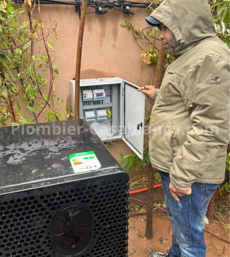 Pompe a chaleur piscine a Casablanca